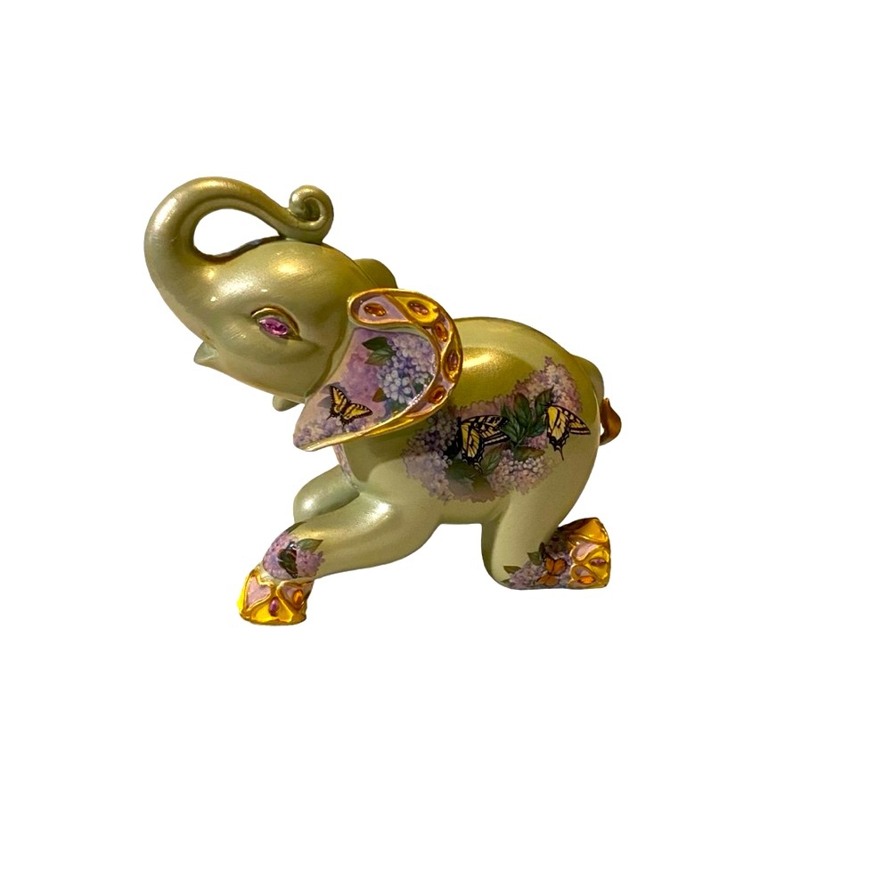 The Hamilton Collection - Margaret Van Pink Elephant & Charmed Life Elephants - Picture 5 of 9